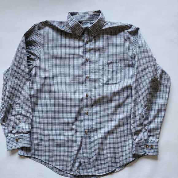 Brooks Brothers The Original Polo Shirt Button Up Shirt 100% Supima cotton‎ XL - Picture 1 of 7